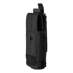 5.11 Flex Single Pistol Mag Cover Pouch (BK), Pouches are simple pieces of kit designed to carry specific items, and usually attach via MOLLE to tactical vests, belts, bags, and more